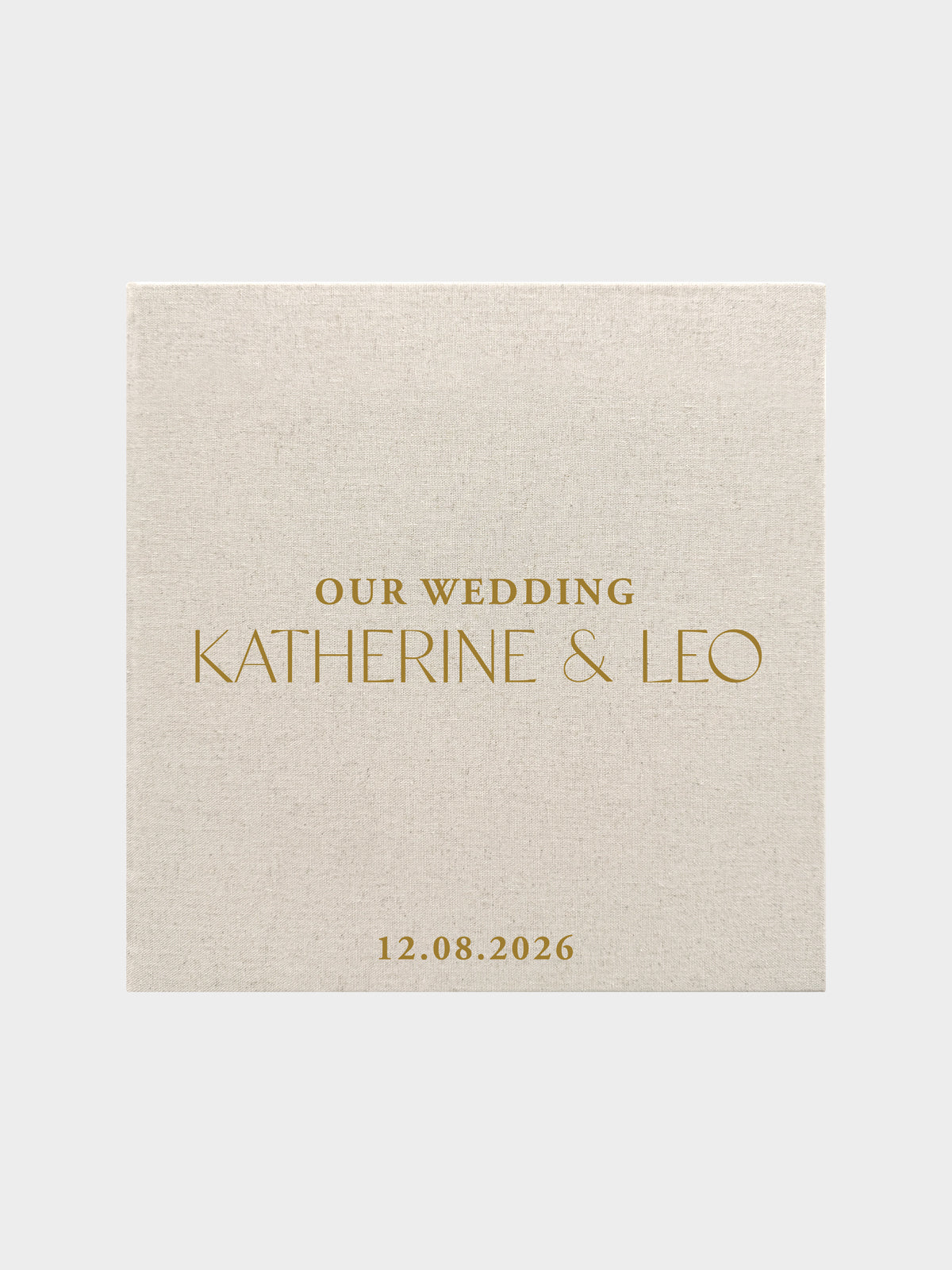 Wedding Photo Album - Minimalistic