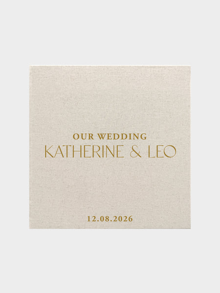 Wedding Photo Album - Minimalistic
