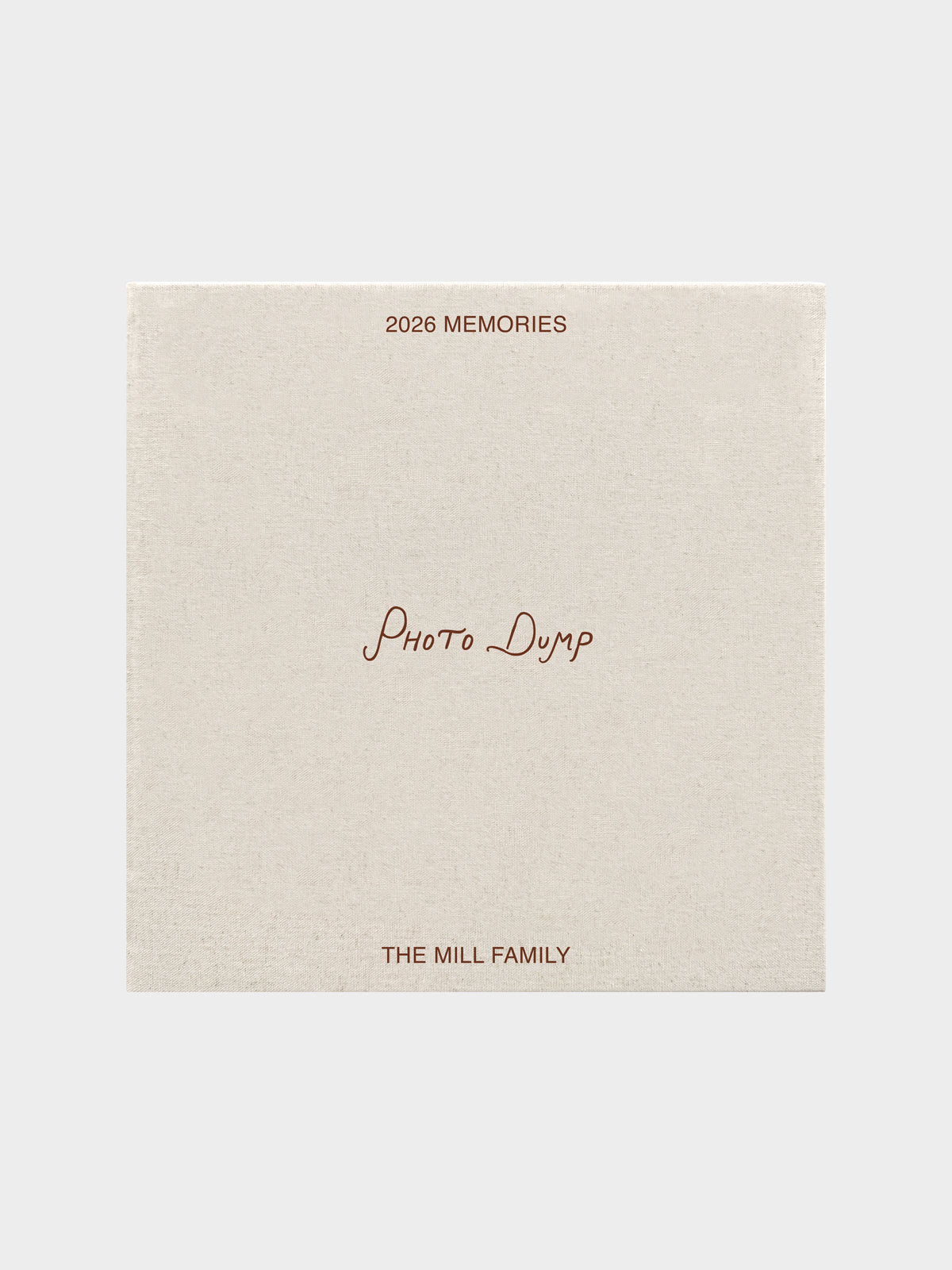 Photo Dump Photo Album - Vorfreude Stationery