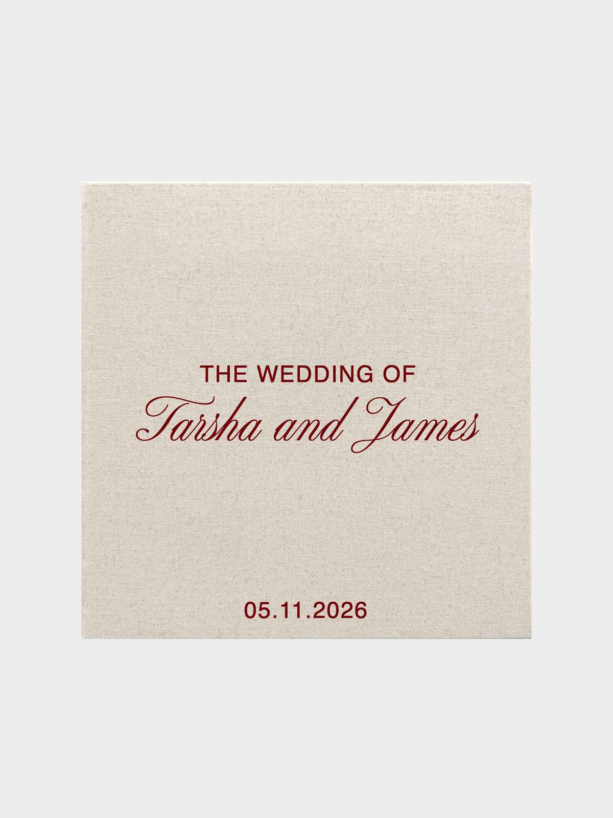 Wedding Photo Album - Romance - Vorfreude Stationery