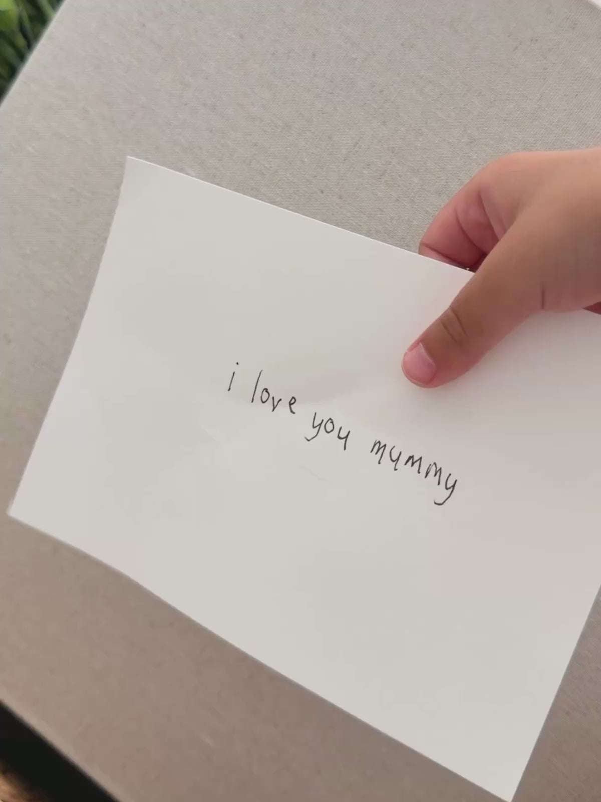 Personalised Mother's Day Photo Album in Your Child's Handwriting