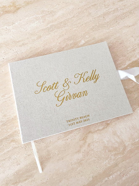 Wedding Guest Book - Romance