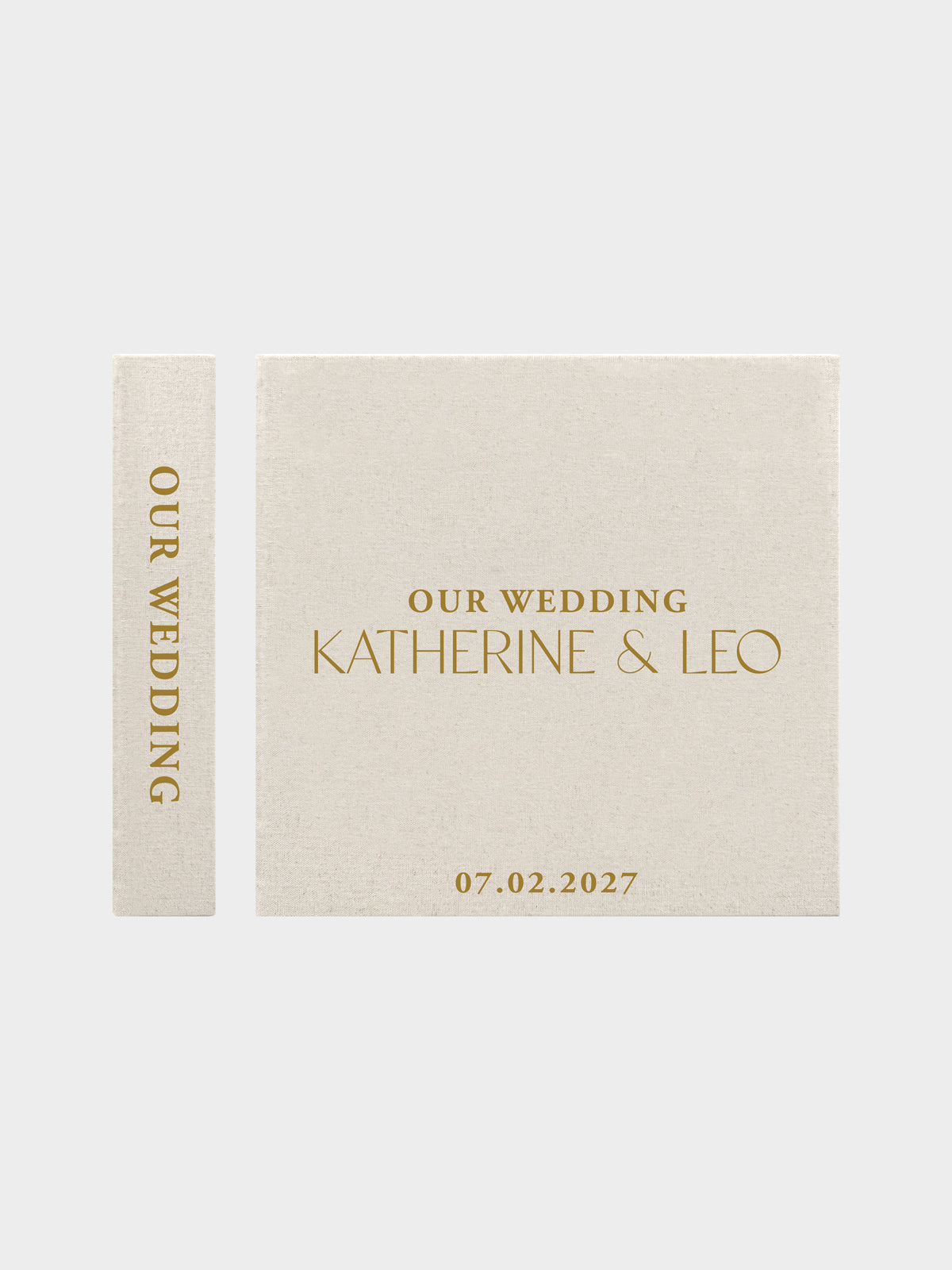 Wedding Photo Album - Minimalistic