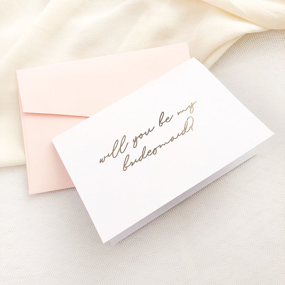 Bridal Party Proposal Cards - Vorfreude Stationery