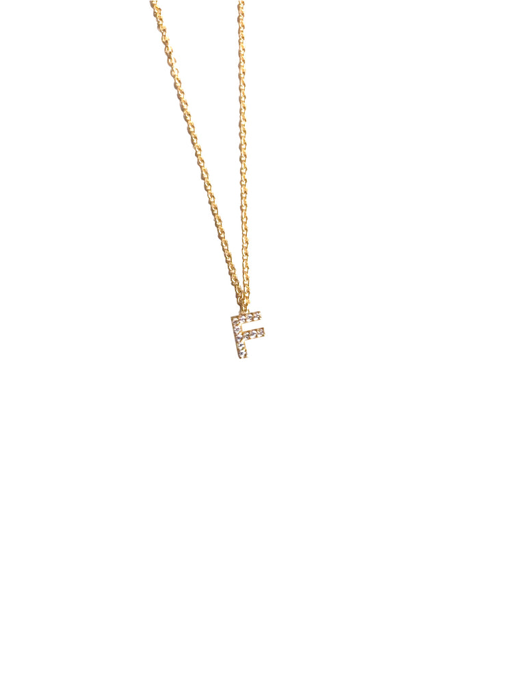 
                  
                    Her Reverie - Gold Alphabet Necklace - Vorfreude Stationery
                  
                