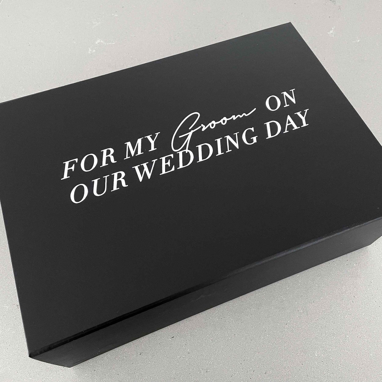 For My Groom Wedding Gift Box - Vorfreude Stationery