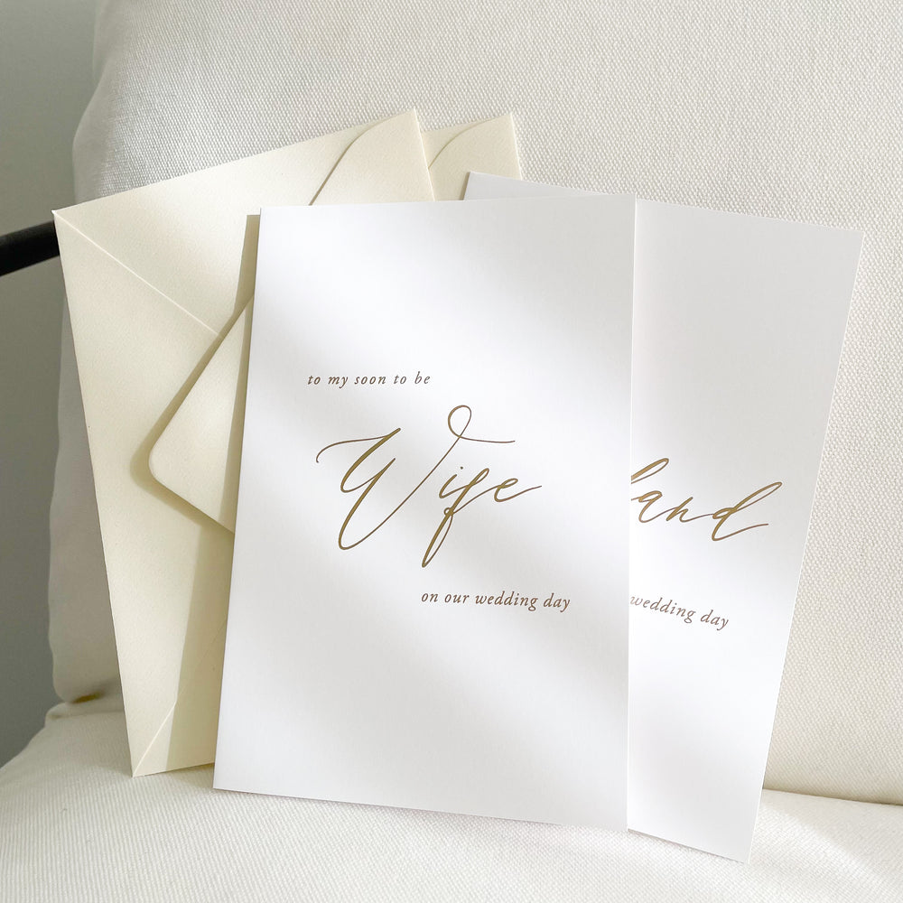 Wedding Day Card Bundle - Vorfreude Stationery