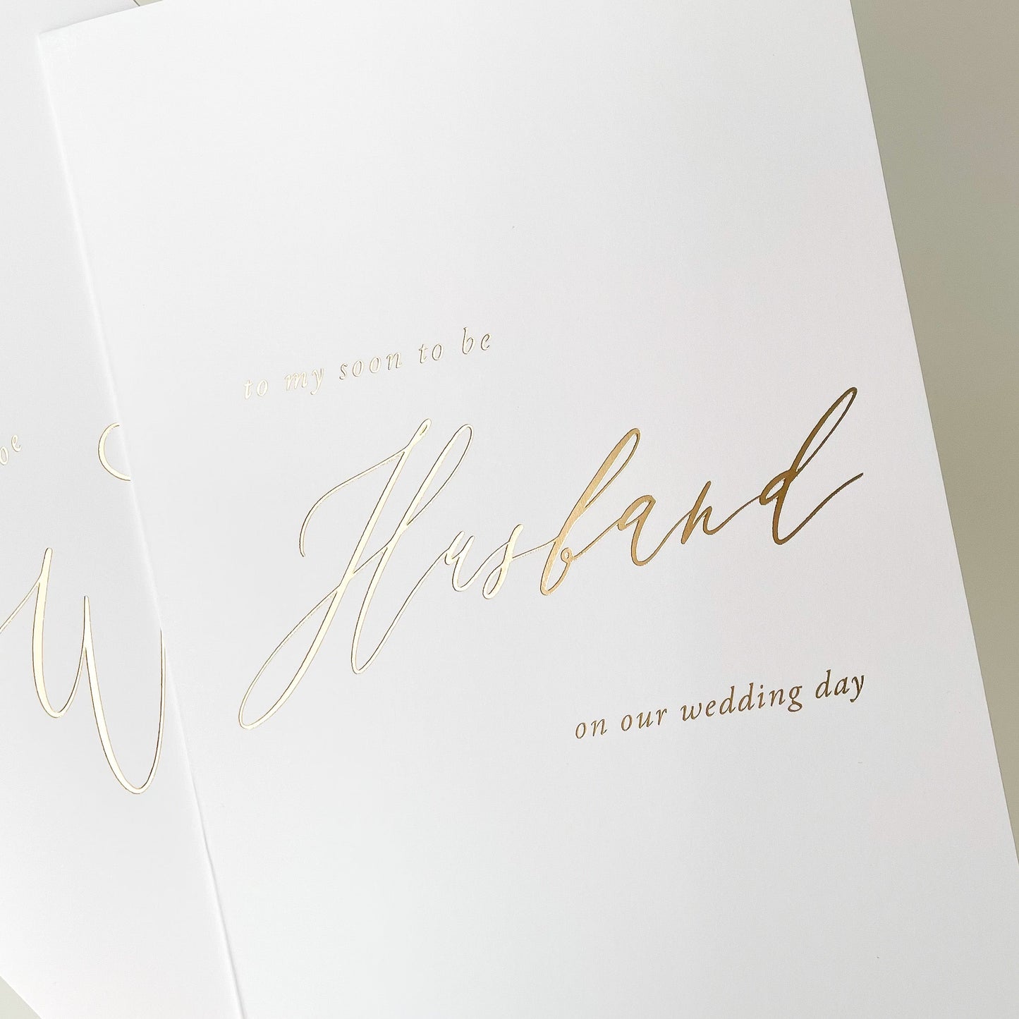 
                  
                    To My Husband Groom Wedding Day Card - Vorfreude Stationery
                  
                