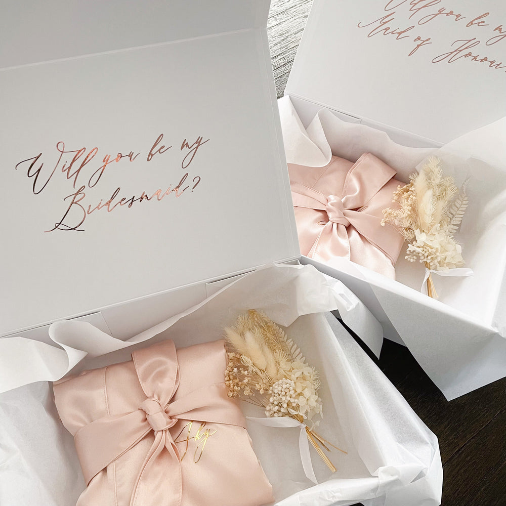 Forever Fleur Bridesmaid Box Gift Hamper - Vorfreude Stationery