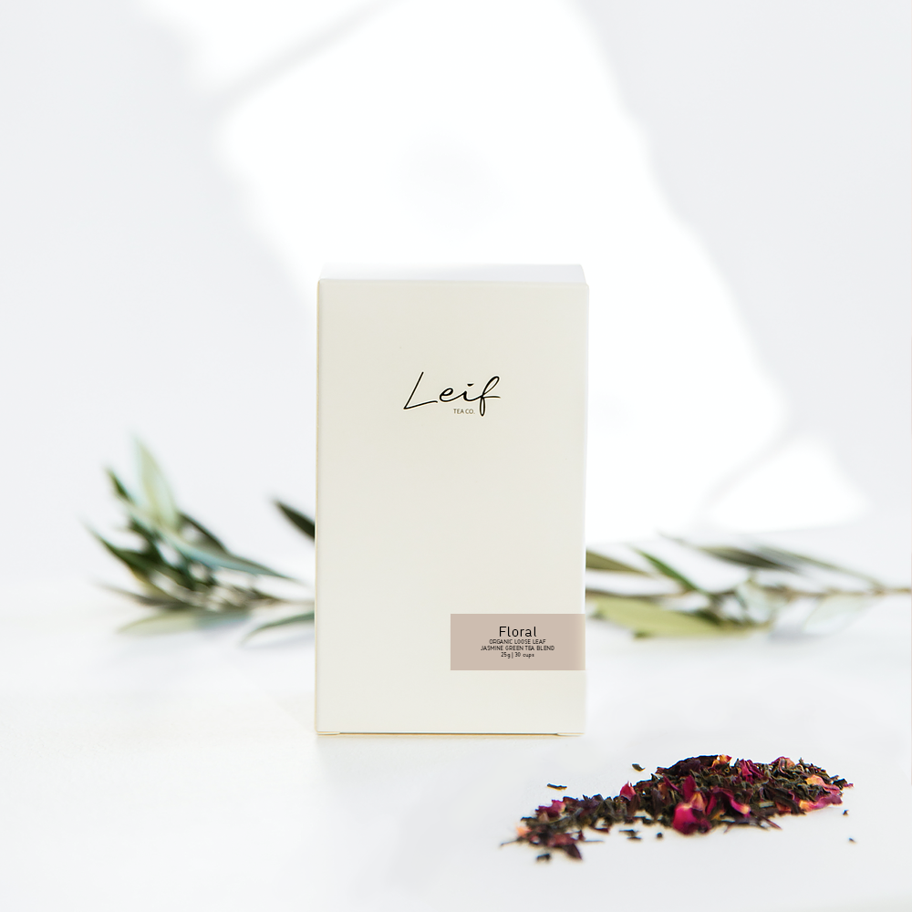 Leif Tea Co - Floral Tea Box - Vorfreude Stationery