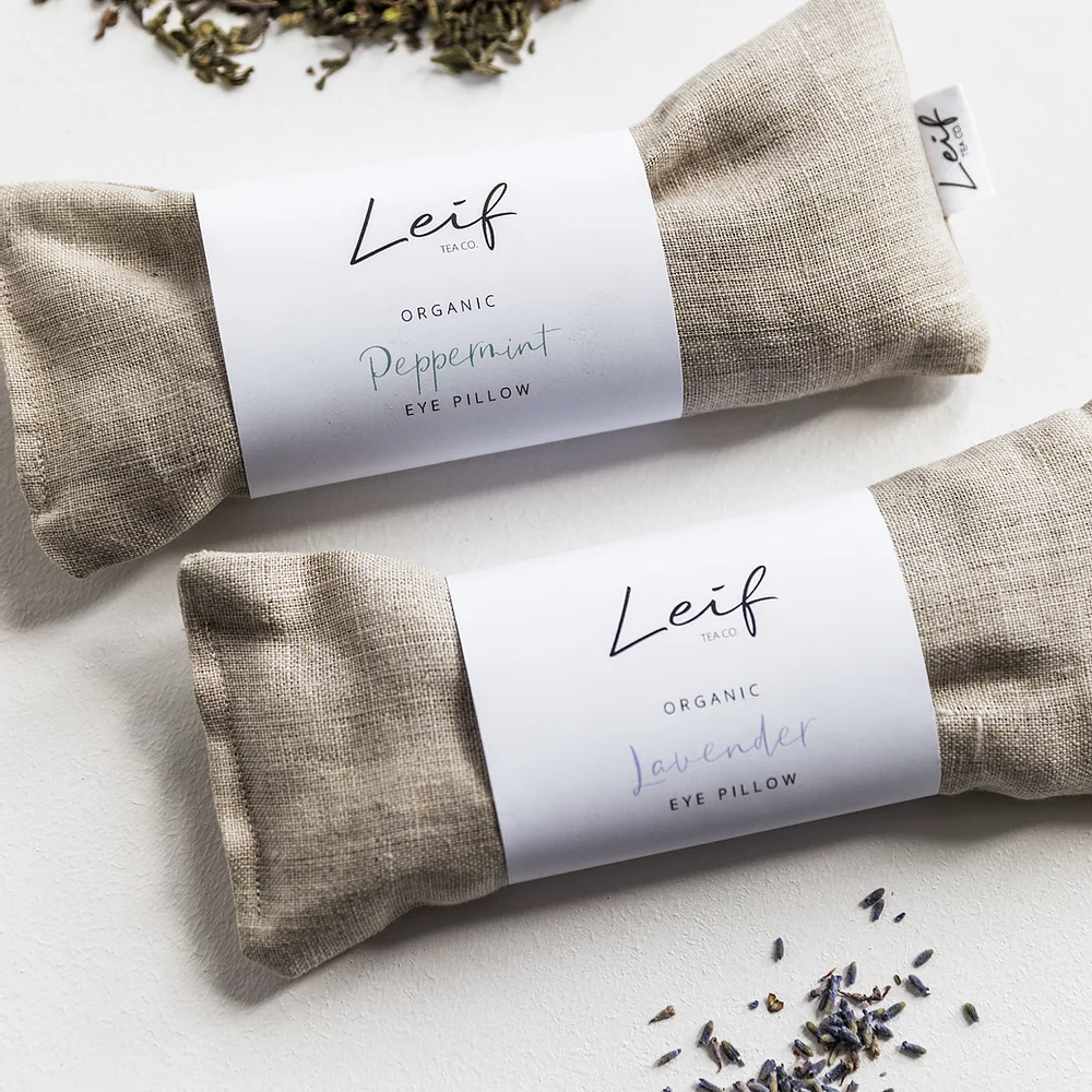 
                  
                    Leif Tea Co - Organic Lavender Eye Pillow - Vorfreude Stationery
                  
                