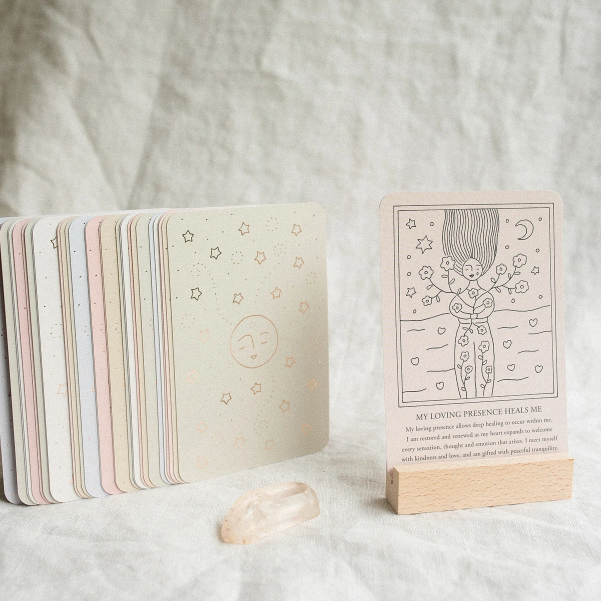 
                  
                    Musings From The Moon - Self-Love Affirmation Cards - Vorfreude Stationery
                  
                