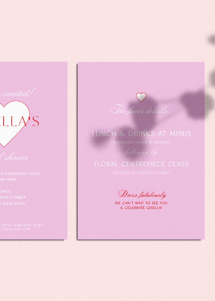 
                  
                    Hens Invitation Editable Template - Sweethearts - Vorfreude Stationery
                  
                