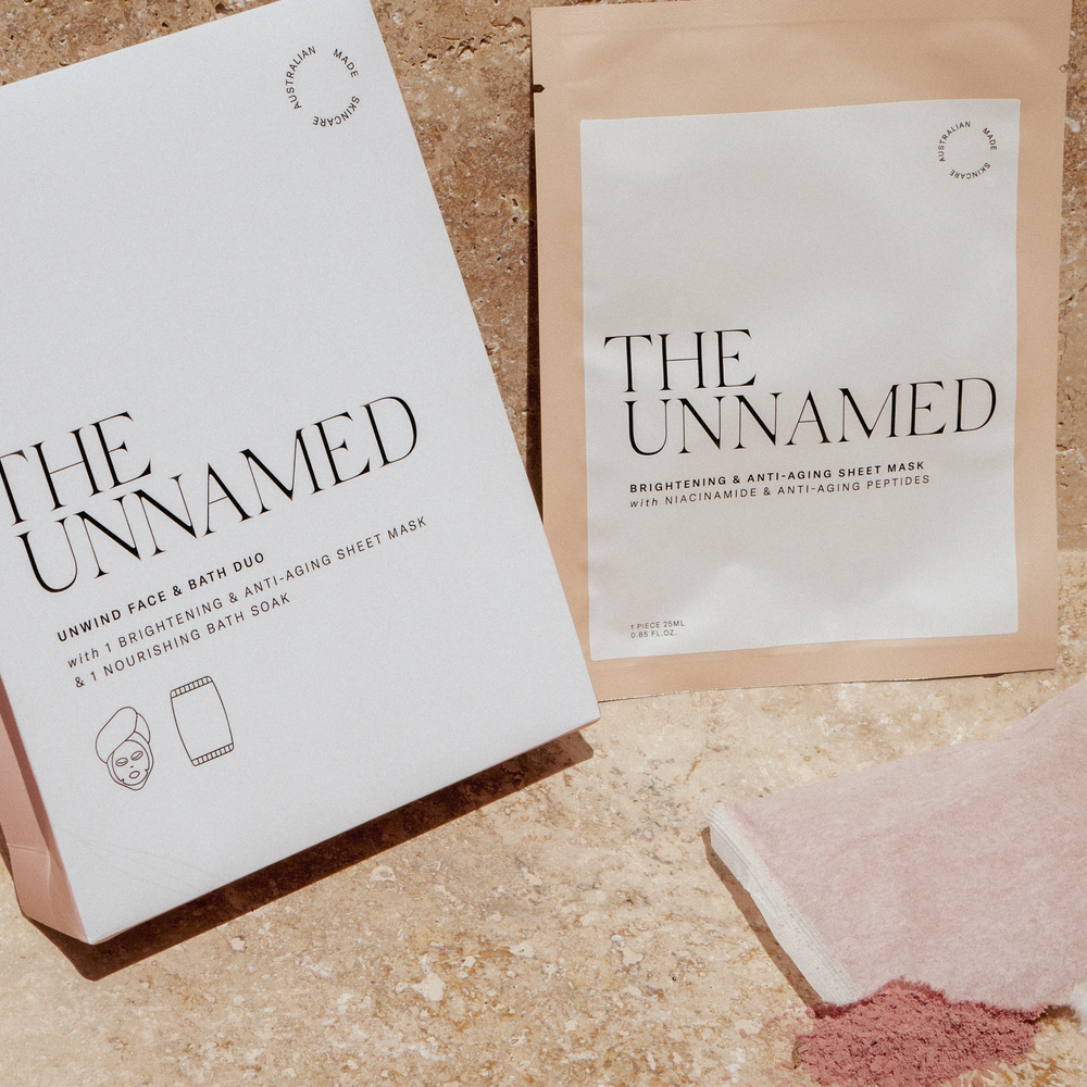 The Unnamed - Unwind Face & Bath Duo - Vorfreude Stationery